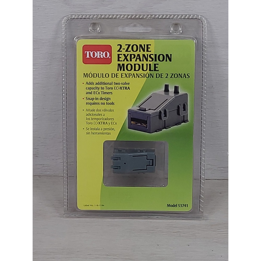 Toro 53741 ECX 2-Zone Expansion Module Timer Sprinkler Water Greenskeeper